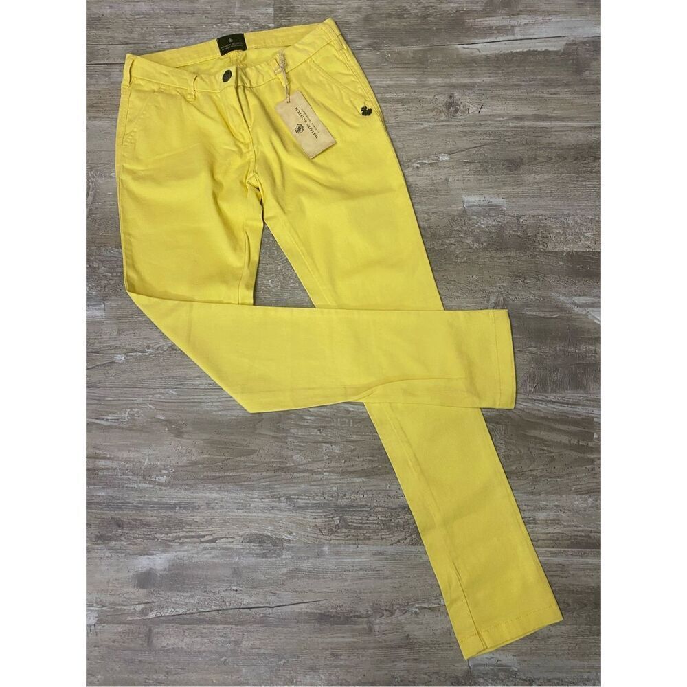 Maison Scotch Women's Jeans Chino Trousers Slim Stretch Low Skinny Size 28W 32L